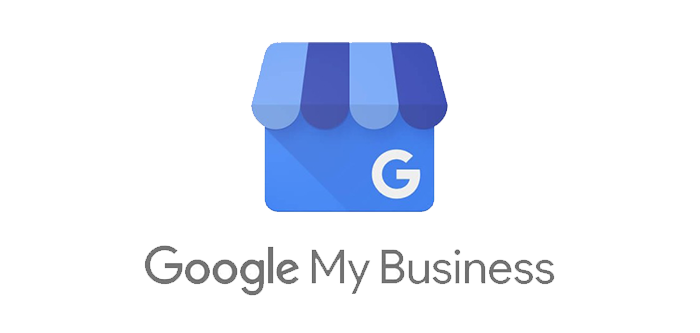 A Google My Business logo featuring a blue storefront icon with a striped awning and the letter "G," placed above the text "Google My Business" – an essential tool for any Digital Marketing Freelancer.